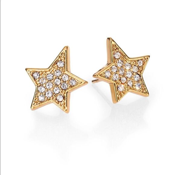 kate spade Jewelry - Kate Spade Twinkle Twinkle Pave Star Studs Gold